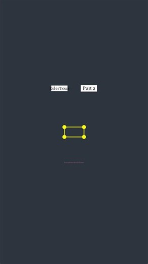 Euler Tours: Part 2 #computerscience #ytshorts #datastructures #shorts