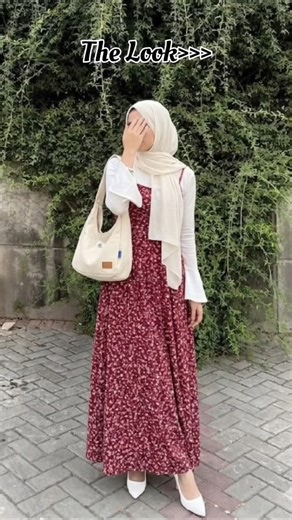 Office maxi dress outfit✨️||hijab outfit||#styleinspo #officelook #hijabstyle #meeshofinds #fyp #yt