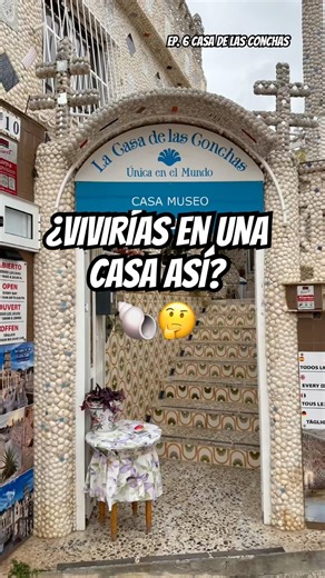 ¡La casa más INCREÍBLE de Alicante! 🐚🏠 #shorts #aventurasjajo