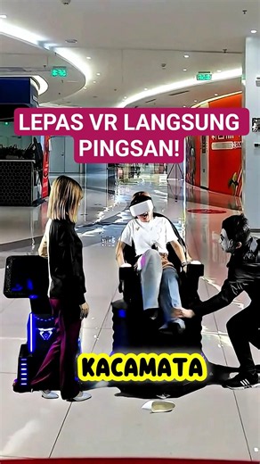 Cewek Ini Pingsan Setelah VR Dilepas! 😱 #shortvideo #bts