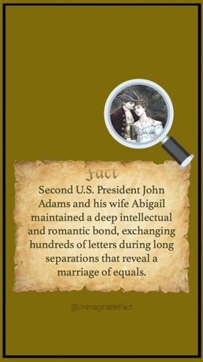 Part 22 - Abigail & John Adams | Fascinating Love Stories in History #HistoryFacts