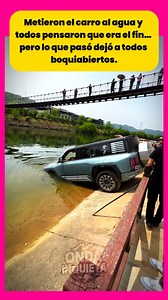 631K views · 7.3K reactions | Metieron el carro al agua y todos pensaron que era el fin… #SíguenosParaMás #sabiasque #curiosidades #mundo #MisteriosSinResolver #mundocurioso #flypシ #MundoLatino #viral #CuriosidadesDelMundo | Onda Inquieta | Facebook