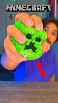 Let's Make a Minecraft CREEPER Squishy! #minecraft #squishy #shorts #lexterdude