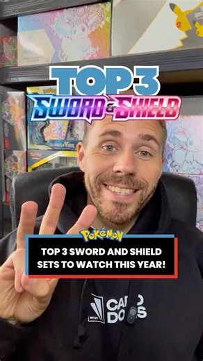 THE TOP 3 SWORD AND SHIELD SETS TO WATCH THIS YEAR! 🔥 #pokemoncards #pokemon #pokemontcg #poke