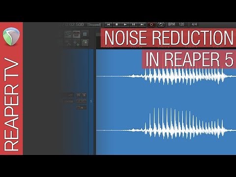 Clean Up Noisy Audio in Reaper for Free.