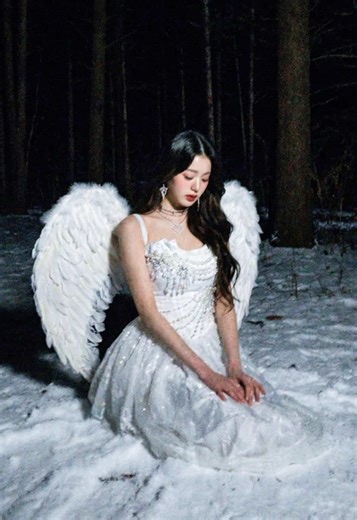 Prompt for AI photo angel photo shoot! Ai forest angel tutorial! 😇 Comment “Angel” for Prompt! #angel #aiphoto #aiphotoediting #photoshoot #aivideo