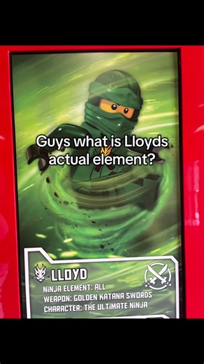 Understanding Lloyd's Element in LEGO Ninjago