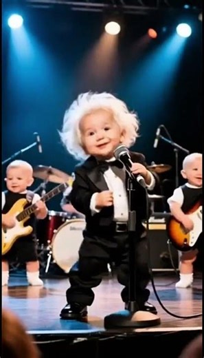 Baby AI Einstein - Seasons Greetings Everyone #shorts