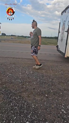 Buttons and I saved a turtle yesterday 🙌🏽🐢 He was chillin’ in the middle of the road, so we made sure he made it safely across.... 🛣️❤️ #MTNOnTheRoad #TurtleRescue #ModernTribalNations | Modern Tribal Nations, LLC