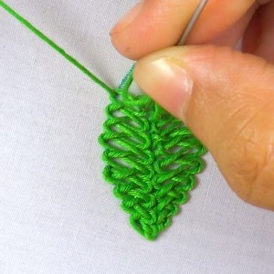 32K views · 1.6K reactions | braid stitch leaf hand embroidery tutorial #Stitches #EmbroideryBook #viraldesign #reel #reels #reelsfb #trendy #Embroidery #handembroidery #HandEmbroidery #basicembroidery | EmbroideryBook | Facebook
