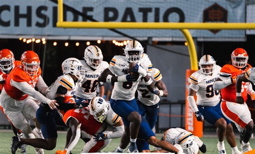 Miners Win! UTEP snaps 4 game losing skid with road victory against Sam Houston, 35-17