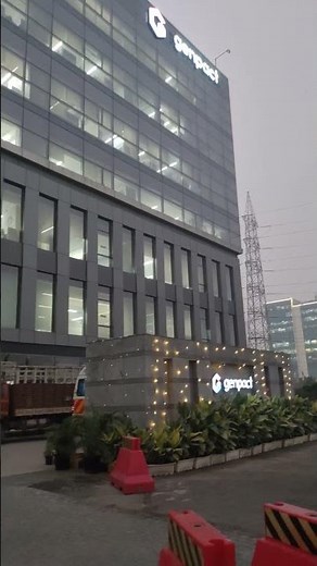 Genpact office at sector 69 Badshahpur with extraordinary infrastructure. #gurgaon #gurugram