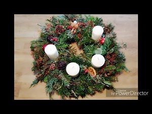 Schnell Adventkranz binden (DIY)