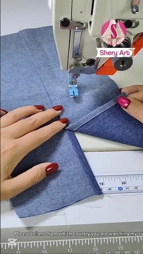 Overlock Slit Tutorial #sewing