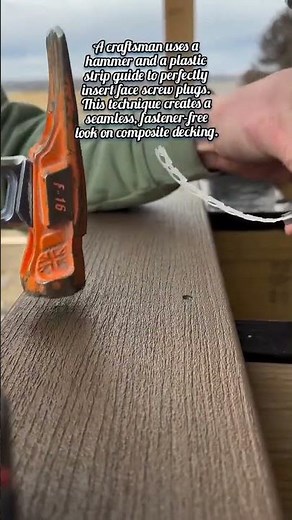 Finishing TimberTech Decking