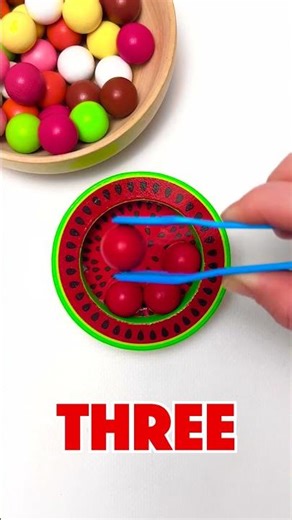 Counting and Sorting with a Watermelon 🍉 | Preschool Learning Video