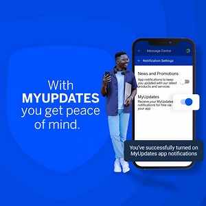 1.1K views · 1.7K reactions | Get immediate notifications on your phone and manage your money on the go with MYUPDATES. #SBLove | Standard Bank - South Africa | Facebook