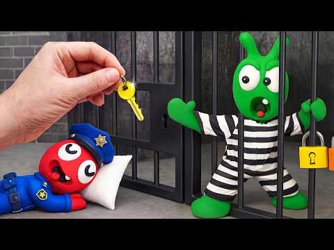 Pea Pea Tries to Escape an Alien Police Prison – Can He Get Out