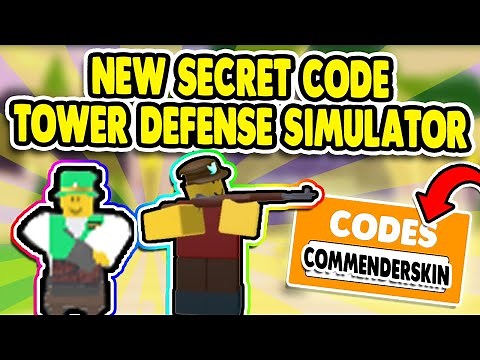 *NEW SECRET* ROBLOX TOWER DEFENSE SIMULATOR CODE