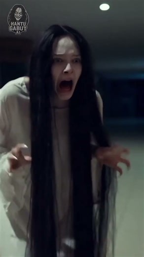HANTU GAGAL JUMPSCARE! NIAT NAKUTIN MALAH KETAKUTAN!!#ghost #funny #videoviral #videolucu #hantu #AI
