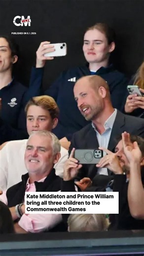 Kate Middleton and Prince William bring all three children to the Commonwealth Games — a first for the family Kate Middleton and Prince William interrupted their summer break for a family day out — and it turned into a first. The Prince and Princess of Wales, both 44, attended the 2026 Commonwealth Games in Glasgow on Saturday, August 1, with all three of their children: Prince George, 13, Princess Charlotte, 11, and Prince Louis, 8. It marked the first official time the three siblings have been