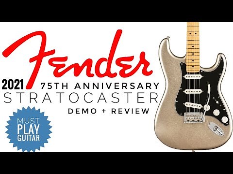 2021 Fender Stratocaster 75th Anniversary // Demo + Review