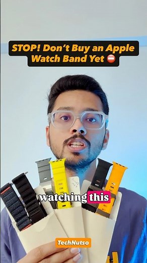 Don’t Buy Any Apple Watch Band Before Seeing Fridaystyle’s New Lineup! #youtubeshorts #applewatch