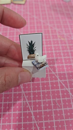 Tiny Night Table Setup 🛏️✨ Mini Frame, Book & Decor DIY!