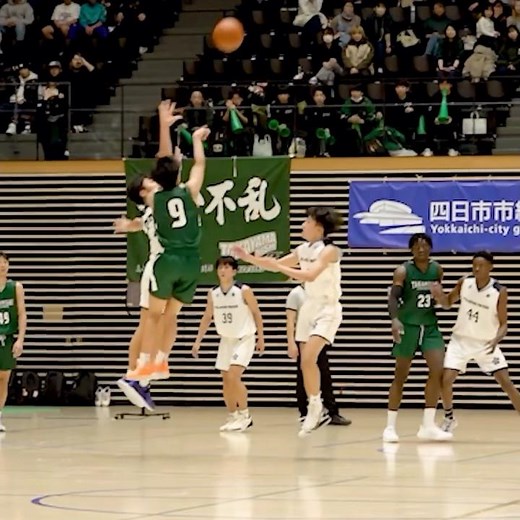 高山西 東海新人決勝で圧巻プルアップスリー💥👌スリー4本含む18得点 垣内大和 ( 2年｜SG｜180cm｜No.9 )[東海高校バスケ新人大会2025] #高校バスケ #shorts