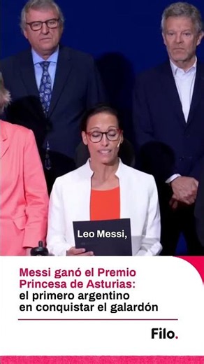 Messi wins 2026 Princess of Asturias Award