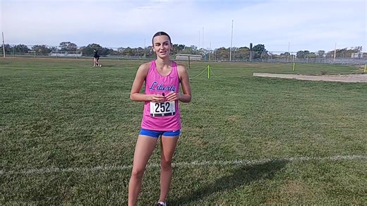 Liberty girls cross country is runners-up in the KC Suburban Red Conference Championships today at Staley High School. Listen to junior Lily Hurt talk about being individual conference champion with a time of 19:42.93: Full story to come later at mycouriertribune.com. | Courier-Tribune