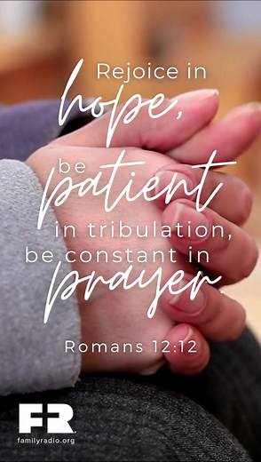 Verse of the Day on Family Radio. Hear the Word each day at FamilyRadio.org. | Family Radio