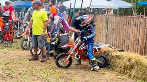 50cc Micro Mini Class - North Rose, NY Hillclimb - June 24, 2023 | U.S. Hillclimbing