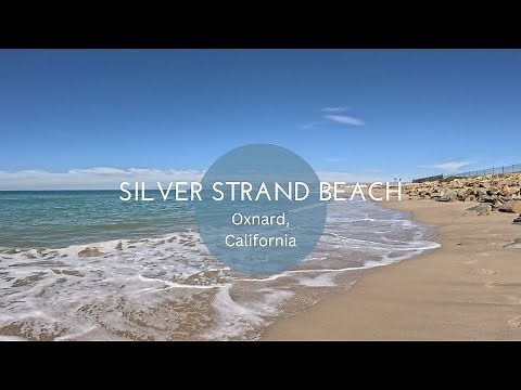 Silver Strand Beach - Oxnard California - 4K Walking Tour