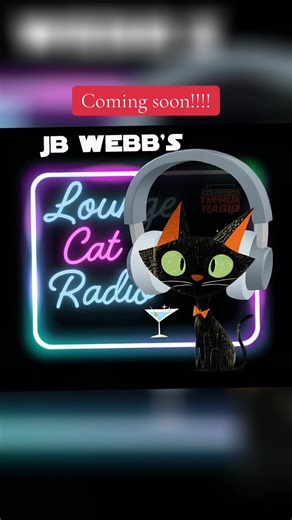 Moonlight martinis the classics. 🌙🥃 Lounge Cat Radio with JB Webb starts soon. What song takes you back? 👇 #LoungeCatRadio #JBWebb #FlyMeToTheMoon #SinatraStyle #ClassicSongs
