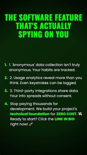 The Software Feature That’s Actually Spying on You #ad (Verify Info)