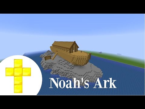 I built Noah's Ark in Minecraft