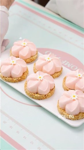 🌹 Rose Lychee Mousse📍shop link in bio @qeleg_cake