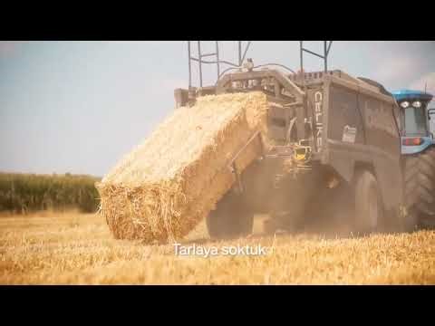 Modern Hay Baler Machine – Fast and Efficient Farming Technology!