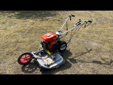 ヤフオク出品 オーレック 草刈機 歩行型 ロータリーモア ウイングモアー WM606A