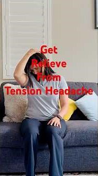3 Best Exercises to Relieve Tension Headache Pain #painrelief #neckpain #rehabexercises #stayfit