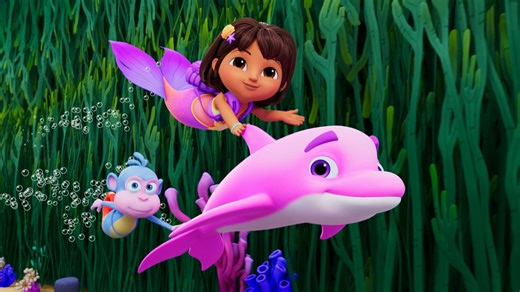 4.3K views · 23 reactions | Dive into a series of mer-mazing underwater adventures! Dora Magic Mermaid Adventures is in cinemas from October 3. #DoraMermaid | Paramount Pictures | Facebook