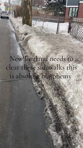 New England Sidewalk Snow Removal Issues