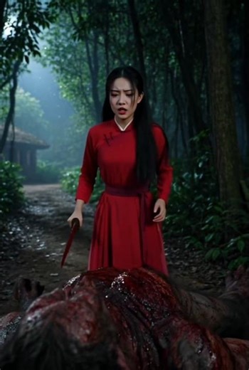 (part-2)'अकेली साइनिस लड़की ने जंगल के राक्षस को मार गिराया | Horror Short” (in Hindi) 😱