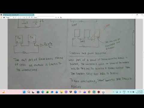 2 Testing solar modules