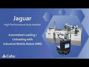 Automated Loading / Unloading with Industrial Mobile Robot on the Jaguar High Performance Handler