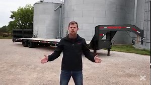 2.5K views · 58 reactions | The LDX Flatbed Gooseneck Trailer is a 22,500-30,000 lb rated flatbed gooseneck trailer that has a deck width of a full 102” and is perfect for hotshot hauling, loading equipment, or hay. You can get the LDX with deck lengths of 20’ all the way to 40’ long. #maxxdtrailers #maxxd #flatbedgooseneck #goosenecktrailer #hotshottrucking #hotshothauling #trailersfortheworkingman | MAXXD Trailers | Facebook