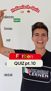 80K views · 1.1K reactions | Welche ist dein Lieblingsfarbe? Schreib es in die Kommentare! Italienisch-Quiz über das Thema COLORI! LERNE DIE FARBEN AUF ITALIENISCH! ___ PS. Möchtest du Italienisch mit 100% muttersprachlichen LehrerInnen lernen, mit Einzel-, Paar- oder Gruppenkursen, die auf deine Bedürfnisse zugeschnitten sind? Klicke auf den Link in Bio und buche eine kostenlose und unverbindliche Privatstunde mit uns! | Italienisch Lernen mit Francesca | Facebook