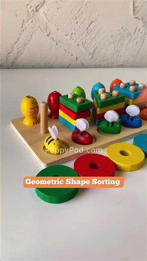 Busy Bee Stacking and Fishing Toy