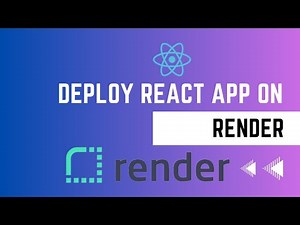 Deploying React App on Render Hosting Platform | Step-by-Step Tutorial